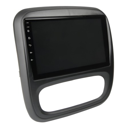 Kit montaggio installazione autoradio da 9" pollici mascherina adattatore radio compatibile con: Opel Vivaro 2014-2019 / Renault Trafic 2014-2021 / Nissan NV300 2016-2020