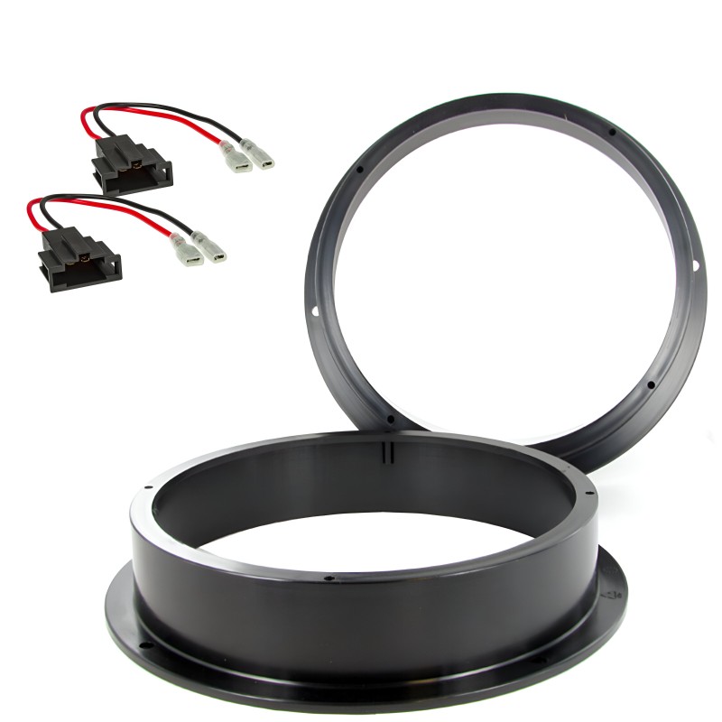Kit Installazione Altoparlanti da 20 cm distanziali casse supporti compatibili con Audi A4 / A5 e Lamborghini Aventador