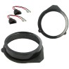 Kit Installazione Altoparlanti da 16,5 cm distanziali casse supporti compatibili con Audi A3 / A4 / R8 / TT / Saab