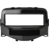 Kit montaggio installazione autoradio 1 DIN mascherina adattatore radio compatibile con: Citroen C1 / Peugeot 108 / Toyota Aygo 2014-2021