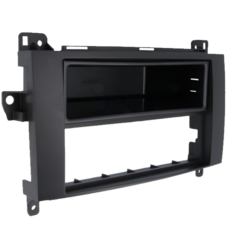 Mascherina adattatore installazione autoradio radio stereo 1 DIN compatibile con: Mercedes Classe A, B, Vito, Viano, Sprinter, W639, W169, W245