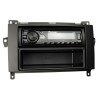 Mascherina adattatore installazione autoradio radio stereo 1 DIN compatibile con: Mercedes Classe A, B, Vito, Viano, Sprinter, W639, W169, W245