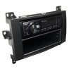 Mascherina adattatore installazione autoradio radio stereo 1 DIN compatibile con: Mercedes Classe A, B, Vito, Viano, Sprinter, W639, W169, W245