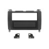 Mascherina adattatore installazione autoradio radio stereo 1 DIN compatibile con: Mercedes Classe A, B, Vito, Viano, Sprinter, W639, W169, W245