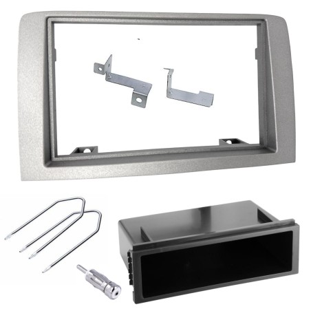 Kit montaggio installazione autoradio 1 DIN mascherina adattatore radio compatibile con: Lancia Musa / Fiat Idea