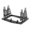 Kit di montaggio per autoradio 2 DIN supporto mascherina radio compatibile con Opel Astra, Antara, Corsa, Zafira nero