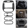 Kit montaggio installazione autoradio da 9" pollici mascherina adattatore radio compatibile con Renault Captur 2013-2019