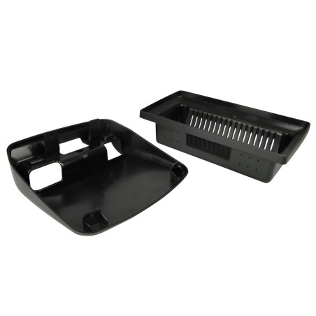 Kit montaggio installazione autoradio da 9" pollici mascherina adattatore radio compatibile con Fiat Doblo 2000-2010