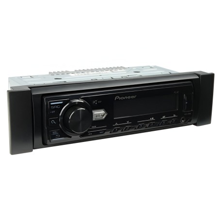 Kit montaggio installazione autoradio 1 DIN mascherina adattatore radio compatibile con: Audi A3 / A6 - SEAT Leon / Toledo / Fiat Scudo