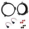 Kit Installazione Altoparlanti da 16,5 cm distanziali casse supporti compatibili con Audi A3 / A4 / A8 / Seat Exeo