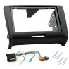 Kit di montaggio per autoradio 2 DIN supporto mascherina radio compatibile con Audi TT (8J) 2006-2014