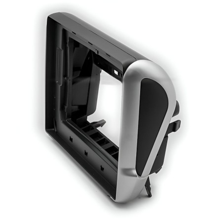 Kit montaggio installazione autoradio 10.1" / 9" pollici mascherina adattatore radio compatibile con:  Peugeot (2008) 2013-2019