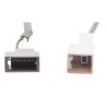 Cavo adattatore interfaccia connettore ISO e d'antenna compatibile con Hyundai, KIA