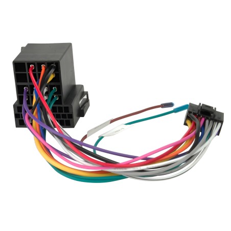 Cavo adattatore interfaccia connettore ISO e d'antenna compatibile con Peugeot 106,206, 306, 307, 406, Boxer