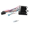 Cavo adattatore interfaccia connettore ISO e d'antenna compatibile con Peugeot 106,206, 306, 307, 406, Boxer