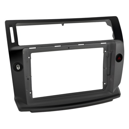 Kit montaggio installazione autoradio da 9" pollici mascherina adattatore radio compatibile con  Citroen C4 2004-2010