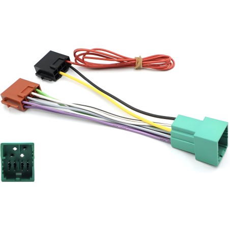 Kit di montaggio per autoradio 2 DIN supporto mascherina radio compatibile con Fiat Ducato, Peugeot Boxer, Citroen Jumper, 2021-2025