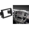 Kit di montaggio per autoradio 2 DIN supporto mascherina radio compatibile con Fiat Ducato, Peugeot Boxer, Citroen Jumper, 2021-2025