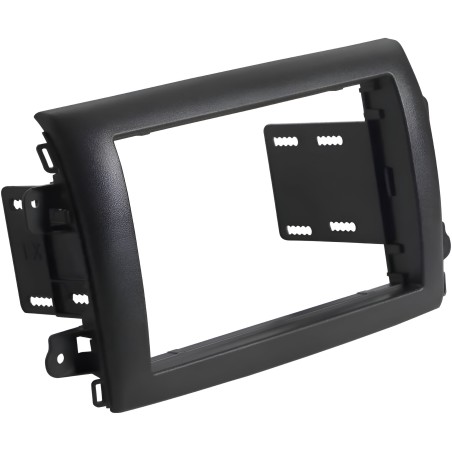 Kit di montaggio per autoradio 2 DIN supporto mascherina radio compatibile con Fiat Ducato, Peugeot Boxer, Citroen Jumper, 2021-2025