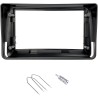 Sound-Way Kit Montaggio Autoradio 9″ | Cornice Adattatore 230×130 mm | Compatibile con Fiat Panda (169) 2003–2012 | Installazione Facile e Sicura