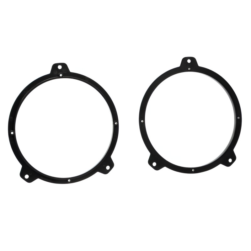 Sound Way – Anelli Adattatori Altoparlanti 16,5 cm per BMW Serie 3 E46 – Kit Montaggio Porte Anteriori e Posteriori – Plug & Play