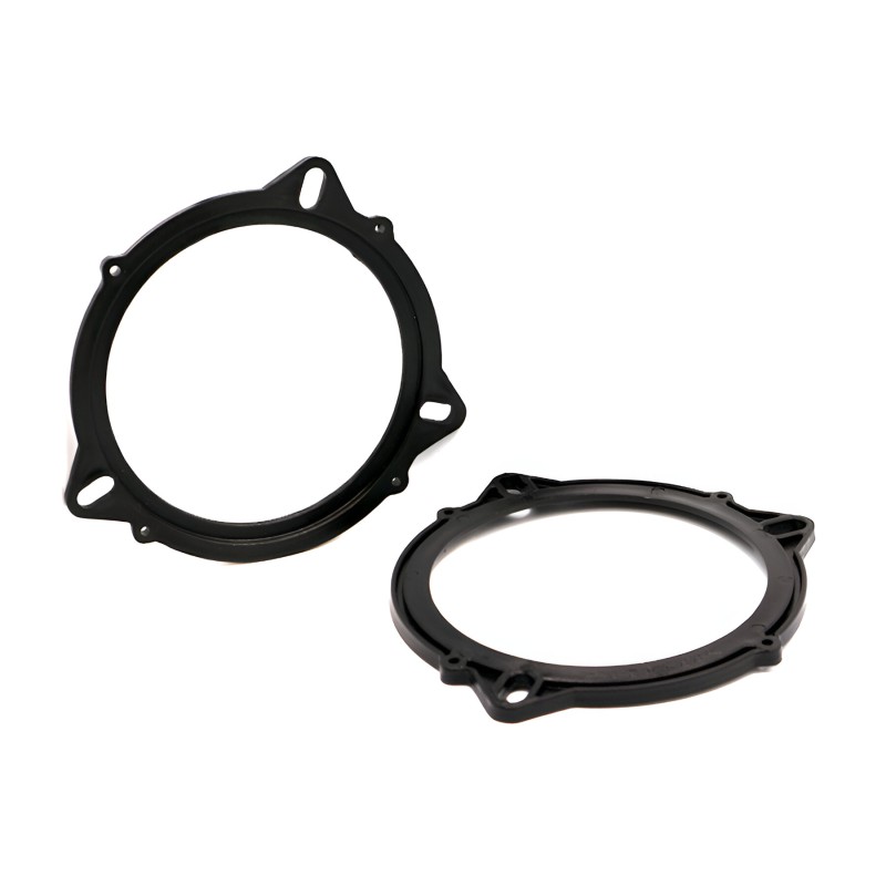 Sound Way – Adattatori Altoparlanti 10 cm (4″) per BMW Serie 1, Serie 3, Serie 5, X1 e Z4 – Kit Installazione Porte Anteriori/Posteriori – Plug & Play