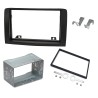 Kit di montaggio per autoradio 2 DIN supporto mascherina e Plancia radio compatibile con Fiat Idea / Lancia Musa
