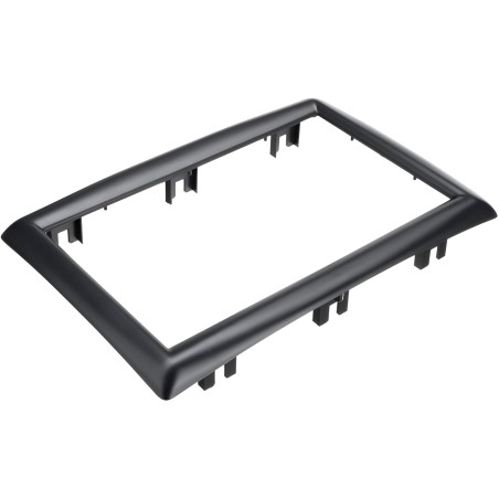 Kit Installazione Autoradio 2 DIN compatibile con Renault Mégane II 2002-2009 – Mascherina + Supporto Montaggio – Cornice Nero OEM – Adattatore Cruscotto Auto