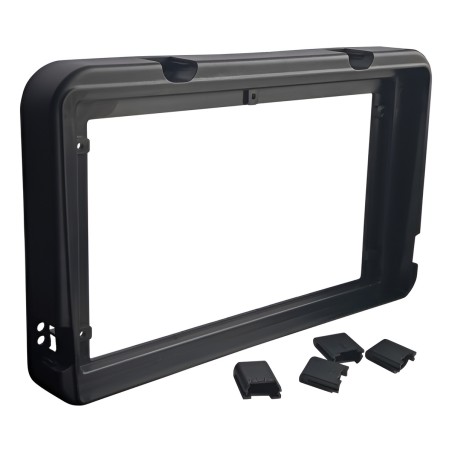 Sound Way marco universal 9" para radio Android 230/220 x 130 mm, montaje superficial en salpicadero