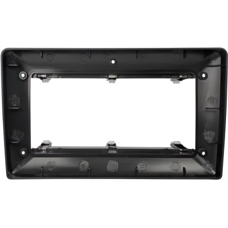 Sound Way marco universal 9" para radio, 230/220 x 130 mm, negro, ideal como recambio o para autocreaciones