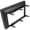Sound Way marco universal 9" para radio, 230/220 x 130 mm, negro, ideal como recambio o para autocreaciones