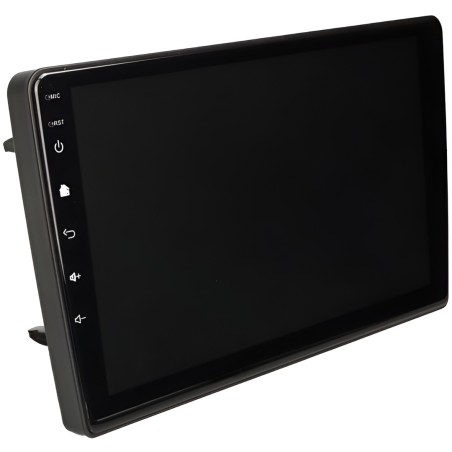 Sound Way marco universal 9" para radio, 230/220 x 130 mm, negro, ideal como recambio o para autocreaciones