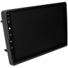 Sound Way marco universal 9" para radio, 230/220 x 130 mm, negro, ideal como recambio o para autocreaciones