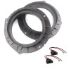 Sound Way adaptadores altavoz 165 mm 6,5" para Audi A5 A6 A7 con cables conectores adaptadores incluidos