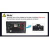 Kit montaggio installazione autoradio schermo 10.1" / 9" pollici mascherina adattatore radio compatibile con: MG HS 2020 - 2024